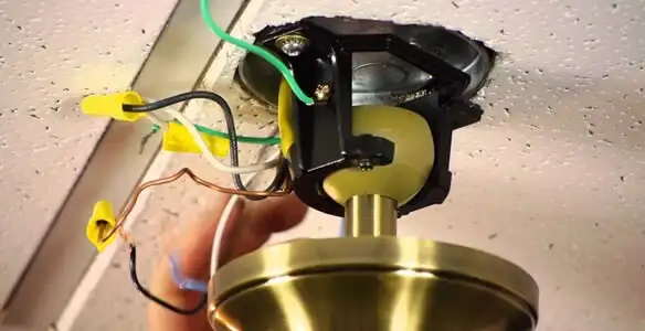 Ceiling fan wiring repair and electrical connection service in Dayton, OH