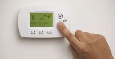 Digital thermostat installation with precise temperature programming in Dayton, OH