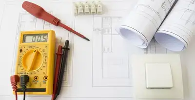 electrical service featuring diagnostic tools and electrical planning performed by certified electricians in Dayton, OH