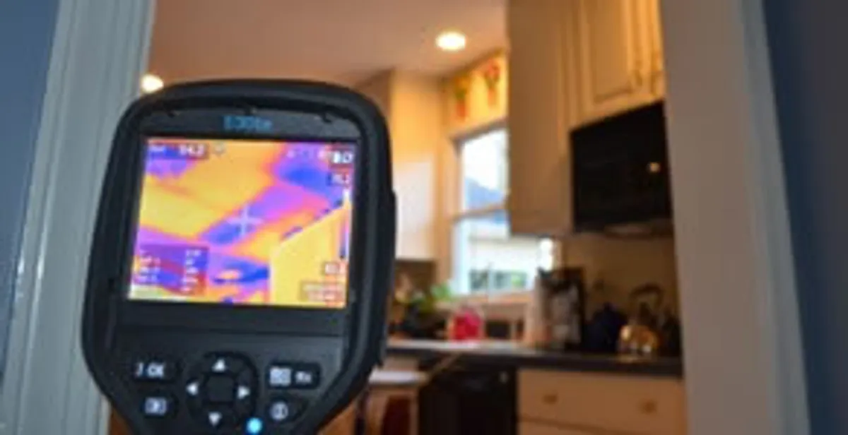 home energy audit service using thermal imaging to evaluate electrical efficiency inside a home in Dayton, OH