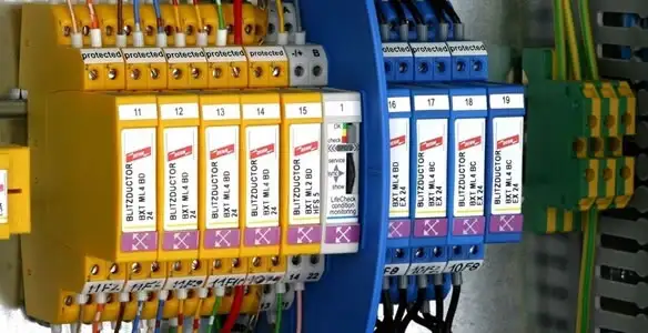 lightning surge protection equipment integrated into electrical system by certified electricians in Dayton, OH